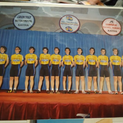 Presentación del equipo Fiat Setamóvil Xàtiva de Cadetes – 1992