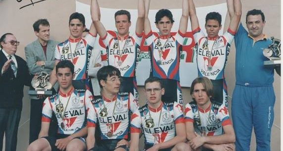 Imagen de Equipo Eleval de juveniles – 1996