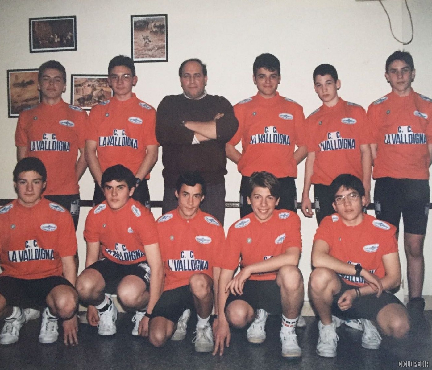 Presentación equipo cadete de la Peña Ciclista la Valldigna – 1993