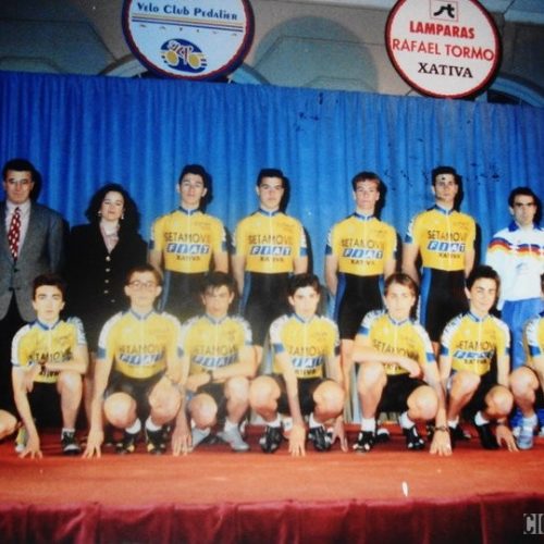 Presentación del equipo Fiat Setamóvil Xàtiva de Cadetes – 1992