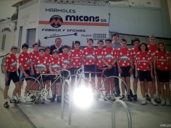 Equipo cadete del Piñón año 1993.