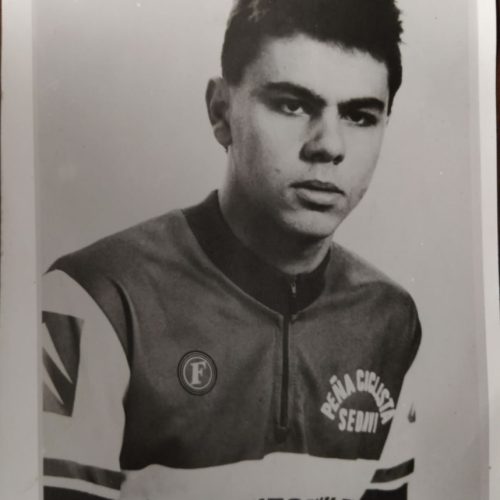 Equipo Automóviles Benetússer de la categoría cadete de la Peña Ciclista Sedaví – 1987