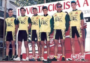 Imagen de Equipo Chimeneas La Llar de Pego en la Volta a la Safor de juveniles – 1994 (Gandía)