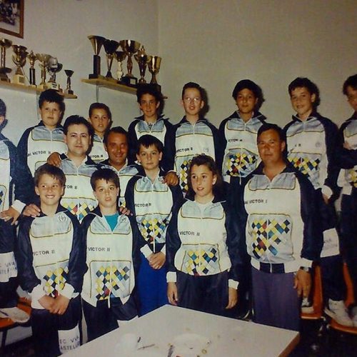Equipo infantil Club Ciclista Vilanova de Castelló (Valencia) – 1990