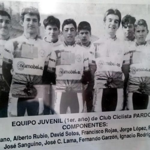 Equipo juvenil Encimobel-Club Ciclista Cristiano Pardo de Leganes (1992)