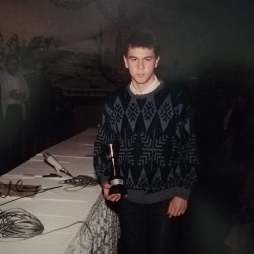 Campeón infantil zona sur de Valencia año 1985 – David Evaristo