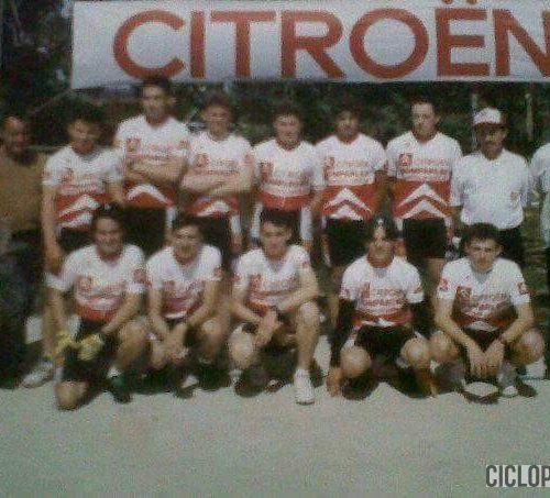 Equipo de juveniles del Club Ciclista Vilanova de Castelló | Citroën – 1994