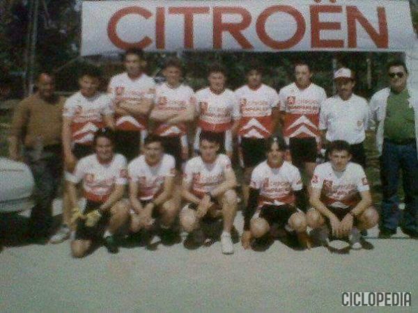 Equipo de juveniles del Club Ciclista Vilanova de Castelló | Citroën – 1994