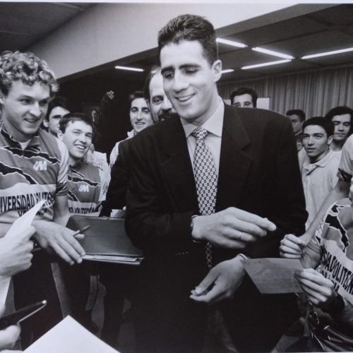 Medalla de la UPV a Miguel Indurain – 1996
