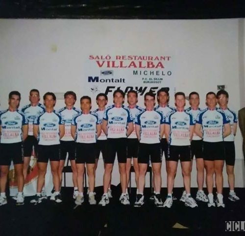 Presentación del equipo élite sub 23 Ford Montalt – Almussafes (Valencia) 1997
