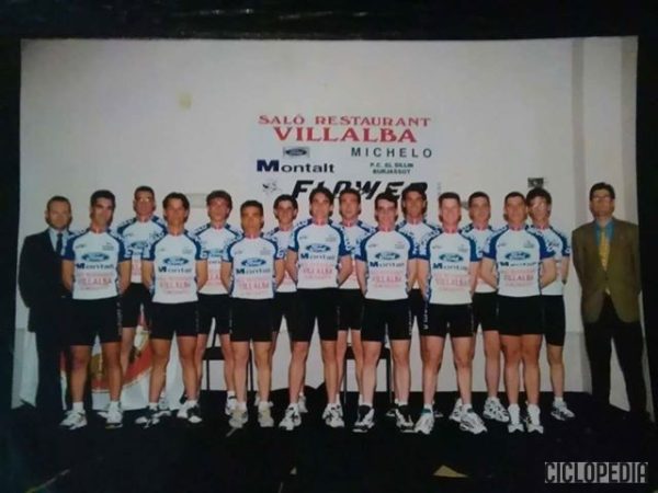 Presentación del equipo élite sub 23 Ford Montalt – Almussafes (Valencia) 1997