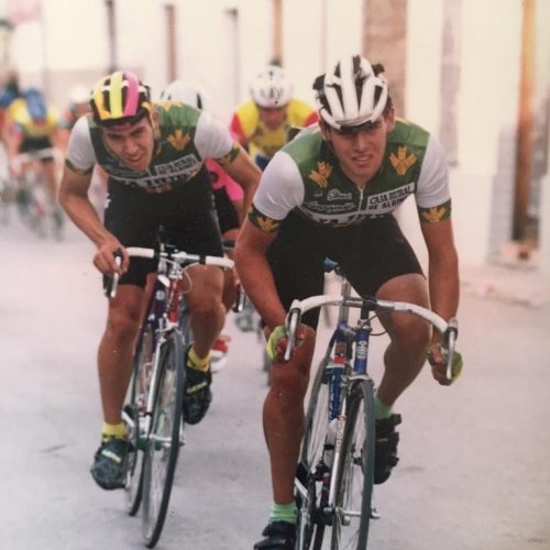 Carrera juveniles en Pinedo (Valencia), 1994.