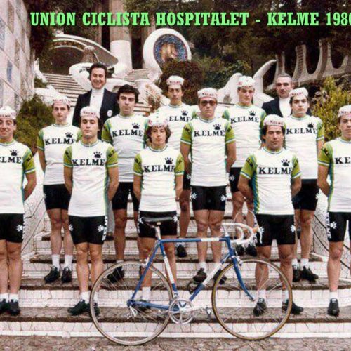 Unió Ciclista Hospitalet – Equipo filial de KELME en Barcelona, 1980.