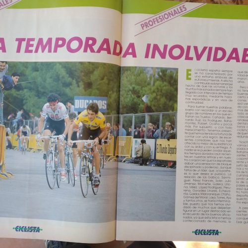 Revista ‘Abanico Ciclista’ – Año 1991