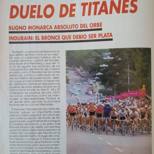 Revista ‘Abanico Ciclista’ – Año 1991