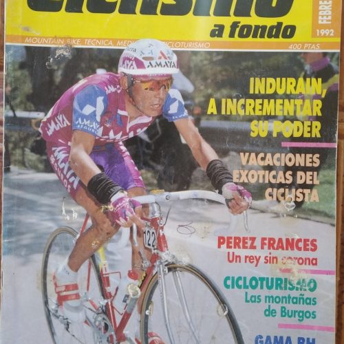Revista Ciclismo a fondo – Febrero 1992