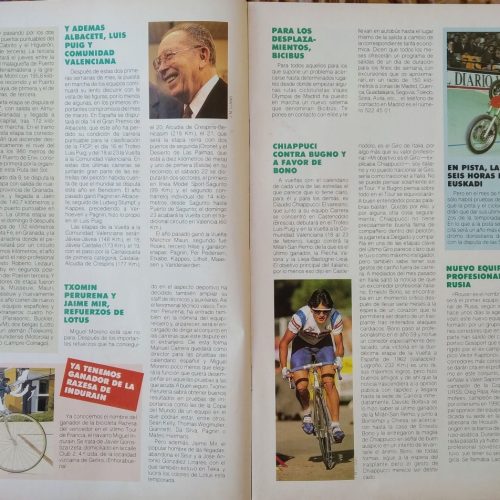 Revista Ciclismo a fondo – Febrero 1992