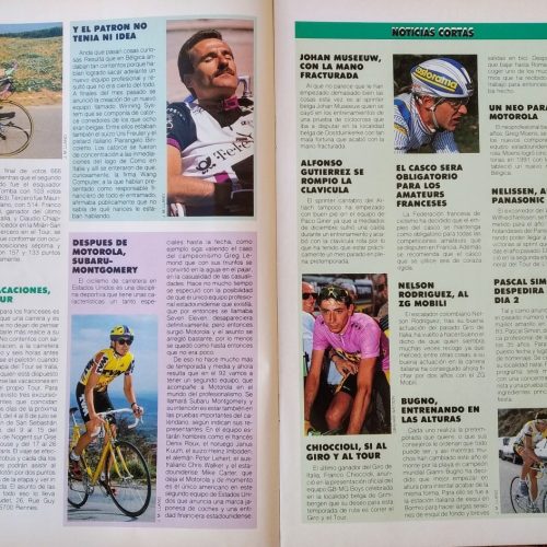 Revista Ciclismo a fondo – Febrero 1992