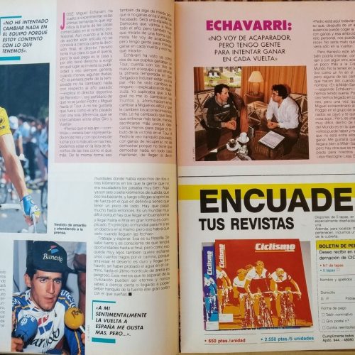 Revista Ciclismo a fondo – Febrero 1992