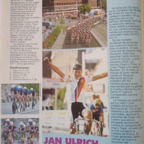 Revista Ciclismo a fondo – Septiembre 1993