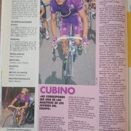 Revista Ciclismo a fondo – Septiembre 1993