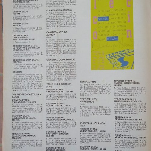 Revista Ciclismo a fondo – Septiembre 1993