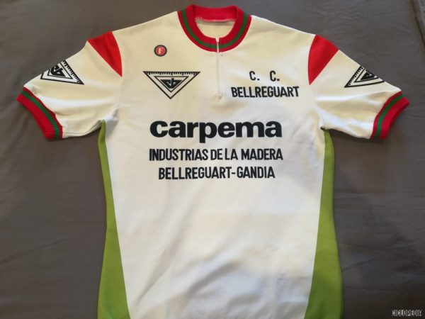 Equipo de categoría juvenil Carpema – CC Bellreguart (Valencia) 1988