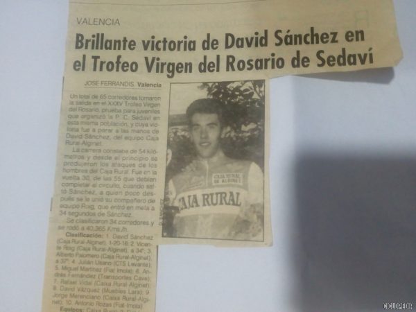 Trofeo Virgen del Rosario para juveniles en Sedaví (Valencia) – 1993