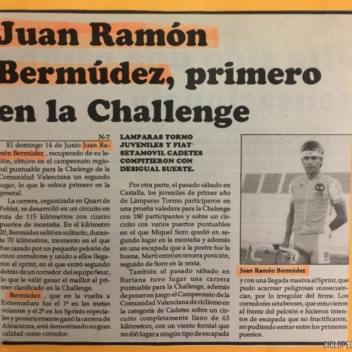 Challenge de la Comunidad Valenciana para aficionados 1991