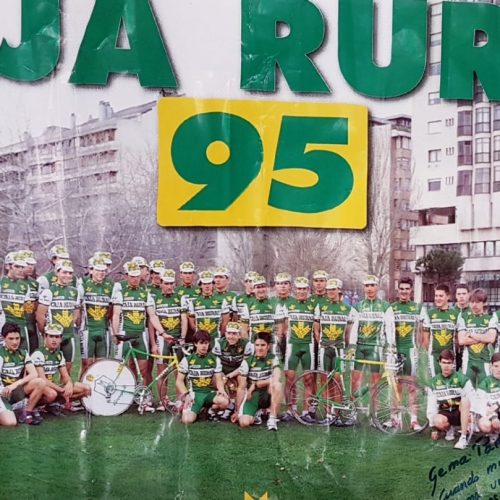 Presentación del equipo Caja Rural Navarra de aficionados y juveniles – 1995