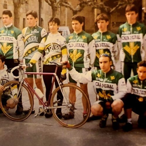 Equipo Caja Rural Navarra del Club Ciclista Peraltés para Juveniles – 1996