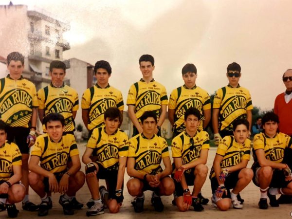 Equipo Caja Rural Navarra del Club Ciclista Peraltés para Cadetes- 1993