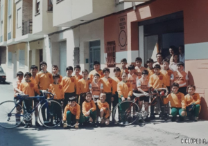 Imagen de Presentación de la Escola Ciclista de Sueca (Valencia) del año 1988