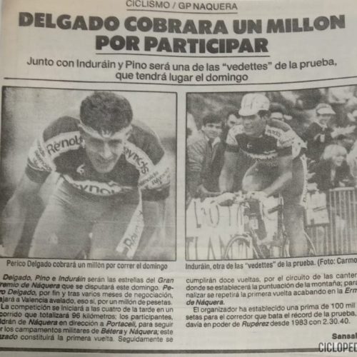 Gran Premio de Náquera (Valencia) – 1989