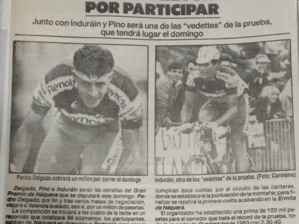 Gran Premio de Náquera (Valencia) – 1989