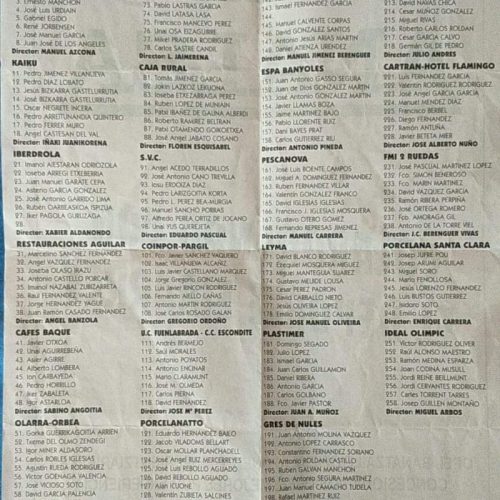 Memorial Valenciaga de 1996