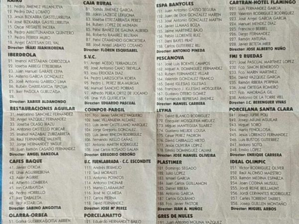 Memorial Valenciaga de 1996