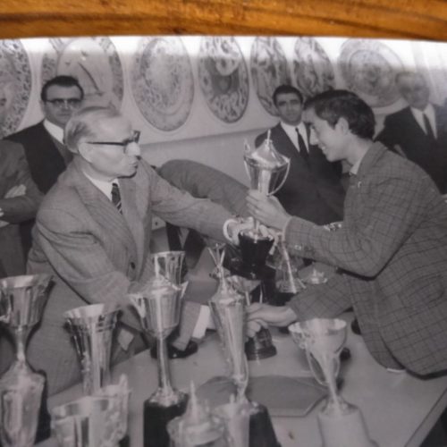 Trofeo Antena Deportiva en Madrid para juveniles B, 1969