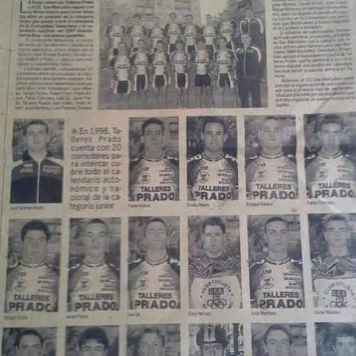 Presentación Talleres Prado del CC San Marcelino (Valencia) de juveniles, 1998