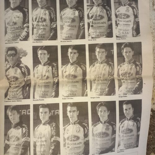 Presentación del equipo Autos Motalt amateur del año 1999 – Benifaió (Valencia)