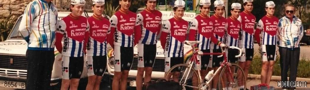 Imagen de Equipo juvenil Unión Ciclista Hospitalet 1987