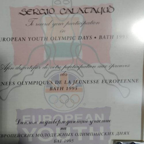 Campeonatos de la Juventud en Bath (Inglaterra) para cadetes – 1995