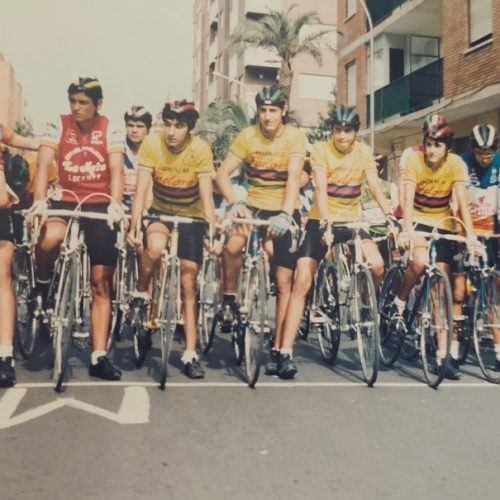 Salida de la carrera para cadetes en Paiporta (Valencia) – 1987