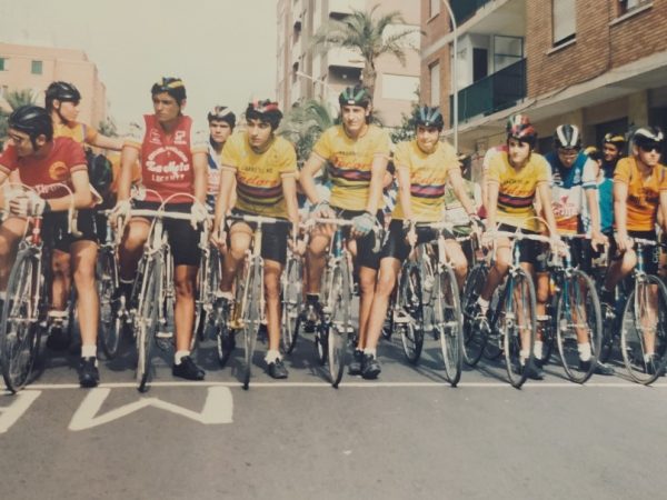 Salida de la carrera para cadetes en Paiporta (Valencia) – 1987