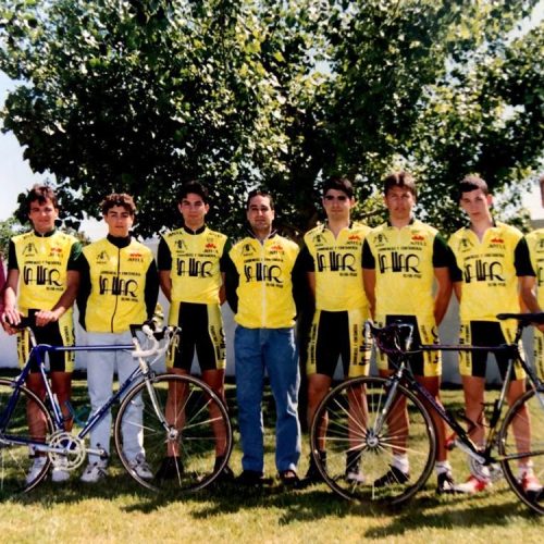Presentación del equipo Chimeneas La Llar de Pego (Alicante) de juveniles del año 1994