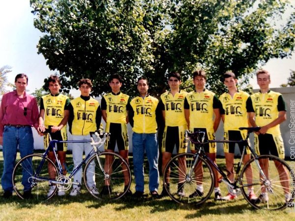 Presentación del equipo Chimeneas La Llar de Pego (Alicante) de juveniles del año 1994
